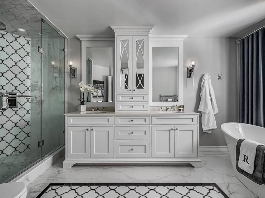 Master Bathroom Cabinet Ideas